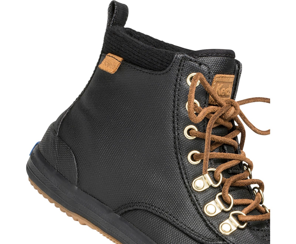 Μπότες Γυναικεια - Keds Scout Water-Resistant W/ Thinsulate™ - Μαυρα - RTEAD4789